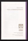 Program of the Ninety-Third Fall Commencement of East Carolina University